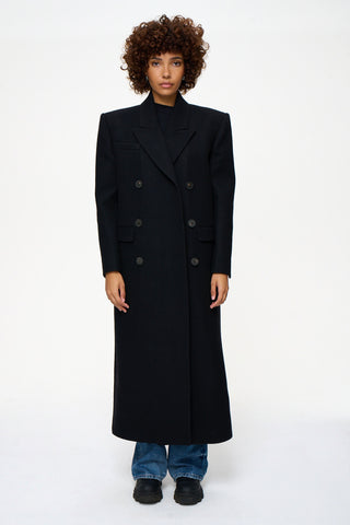 The Statement Maxi Coat Black