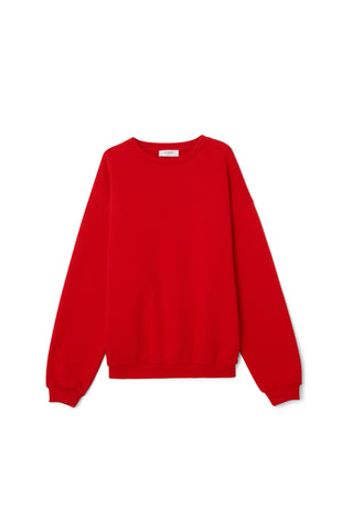 The Loose Fit Sweatshirt, Red