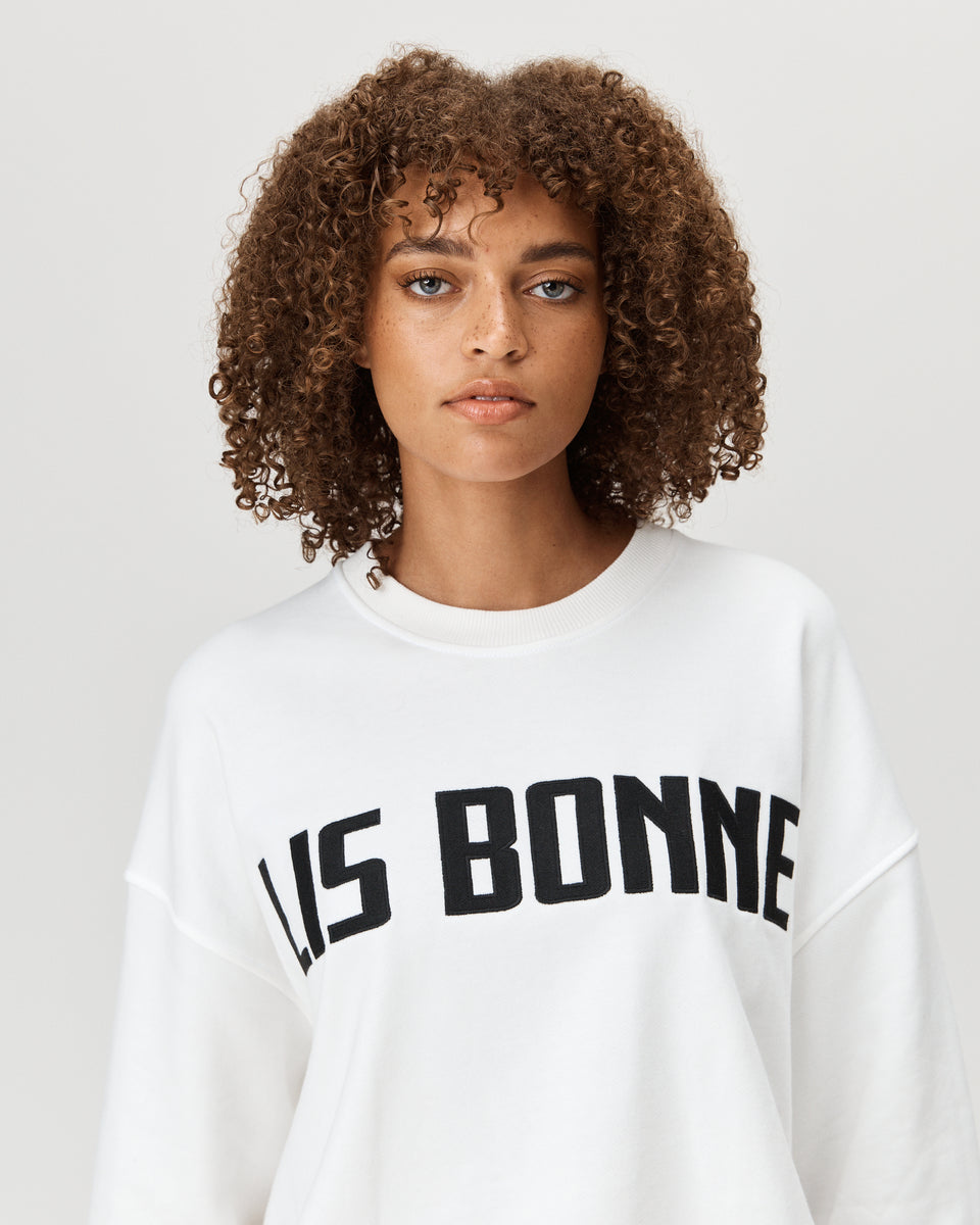 The Logo Sweatshirt – Lis Bonne Atelier