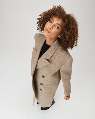 The Statement Coat Beige