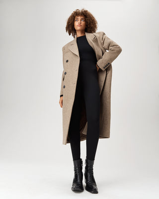 The Statement Coat Beige