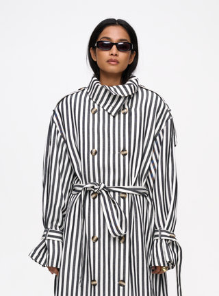 The Striped Trenchcoat