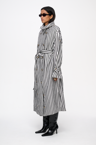 The Striped Trenchcoat