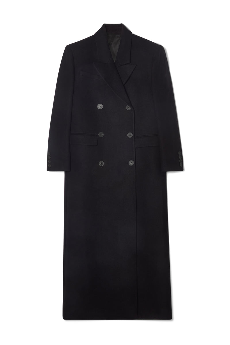 The Statement Maxi Coat Black – Lis Bonne Atelier