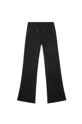 The Flare Denim Black