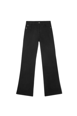 The Flare Denim Black