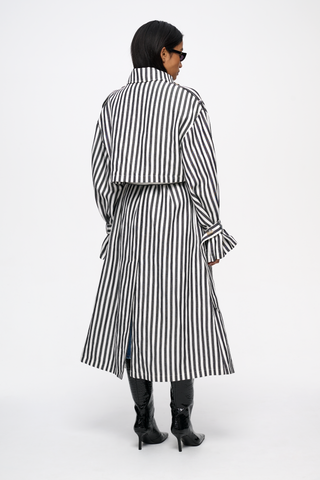 The Striped Trenchcoat