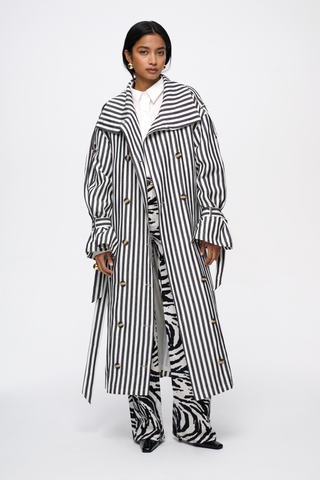 The Striped Trenchcoat